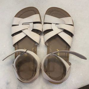 Salt Water Sandals by Hoy - white - size 1